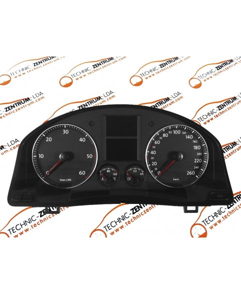Digital Speedometer Volkswagen Golf V 1.9TDI - 1K0920850F