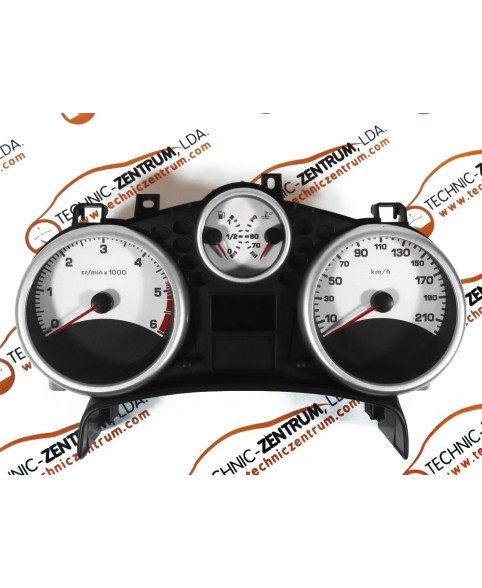 Digital Speedometer Peugeot 207 1.6 HDI - 9666133180