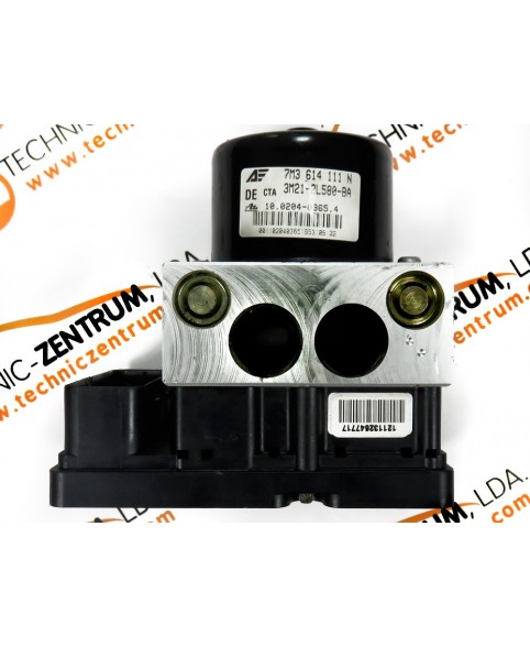 ABS Pumps Volkswagen Sharan 7M3614111N, 7M3 614 111 N, 7M3 614 111N, 3M212L580BA, 10020403654, 10.0204-0365.4, 7M3907379D, 7M3 907 379 D, 5WK84012, 5WK8 4012, 10092503053, 10.0925-0305.3