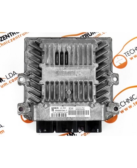 Engine Control Unit Peugeot 307 2.0 HDI 9653059480, 96 530 594, 5WS40135CT, 5WS4 0135CT, 9647423380, 96 474 233 80