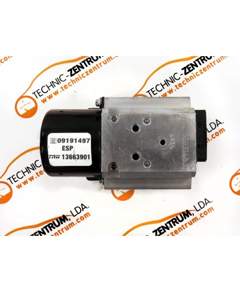 ABS Module Opel Vectra C- 09191497, 54084636H, 13663901, 13509201