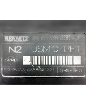 BSI - Caja Fusibles Renault Mégane  8200481866J, 8200 481 866 J, 5191580A8, N2, USMCPFT