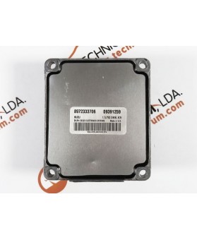 Centralina de Motor ECU Opel- 8972333706, 09391259