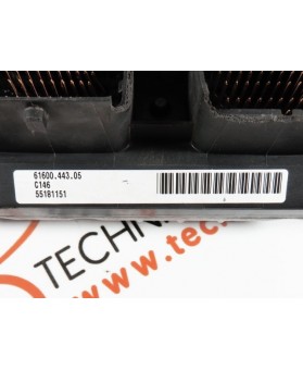 Boitier ECU Lancia Y 1.2 55181151, 55 181 151, 6160044305, 61600.443.05, IAW59FM51808OYZ