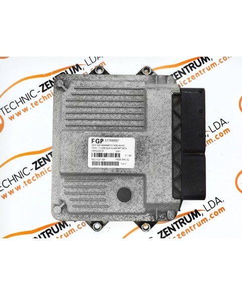 Calculateur ECU Fiat Idea 51768657, 7160004502, 71600.045.02, MJD6JFM4, 52PS2SC1F