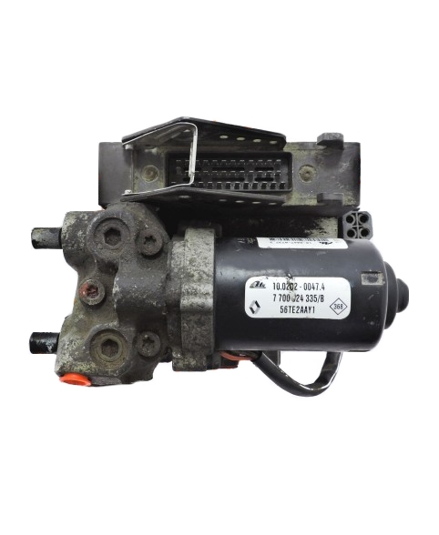 Módulo ABS Renault Laguna - 7700824335B, 7700824335, 10044707373, 10020200474, 10094303004,  56TE2AAY1, 6AS2558A00