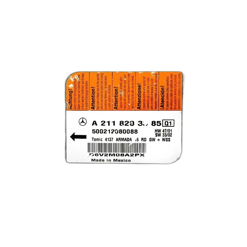 Airbag Module - A2118203385