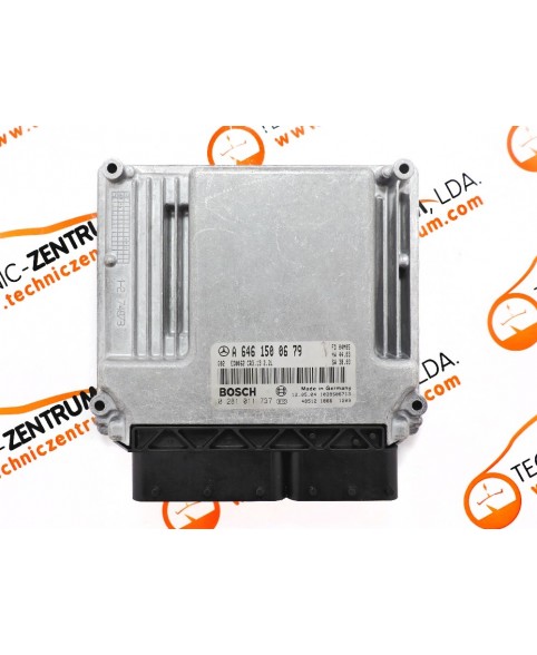 Module - Boitier ECU Mercedes-Benz Classe-C W203 2.2CDI A6461500679, 0281011737, FD04M05, CR313, 1039S06713, CR3.13