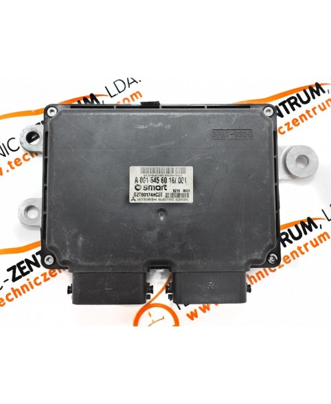 Gearbox ECU Smart Fortwo Coupe (451) - A0015456016, G2T60174HCZE