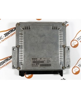 Boitier ECU Peugeot 206- 9635157280, 0281001978, 28FM0090