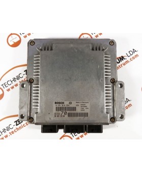 Boitier ECU Peugeot 206- 9642013980, 0281010594, 28FM0000