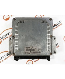 Calculateur ECU Peugeot 206- 9641606980, 0281010500, 28FM0259