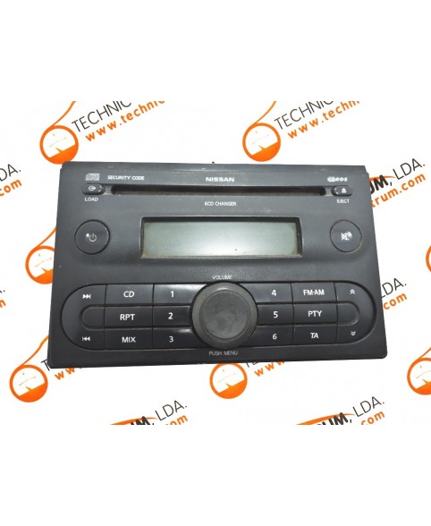 Auto-Rádio Nissan Note, Nissan Micra - 7645387318, BP538761153227