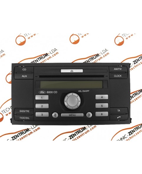 Auto-Rádio Ford Fiesta- 6S6118C815AF, 6S61 18C815 AF, M030719