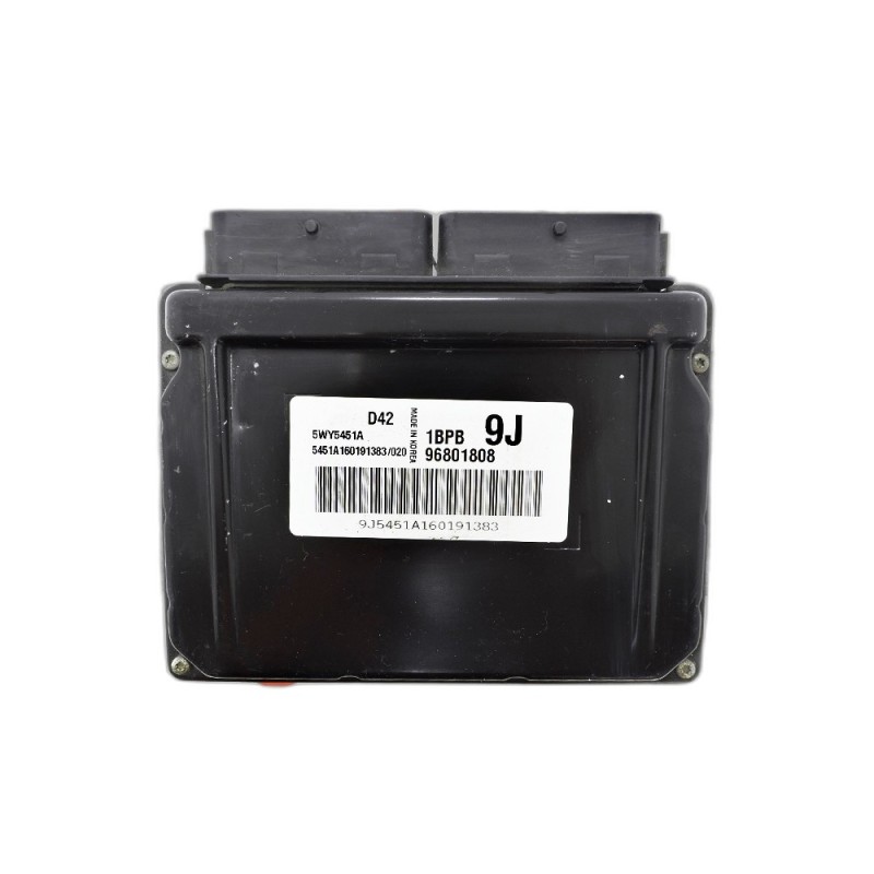 Engine Control Unit Chevrolet Matiz 96801808, 968 018 08, 5WY5451A, 5WY 545 1A