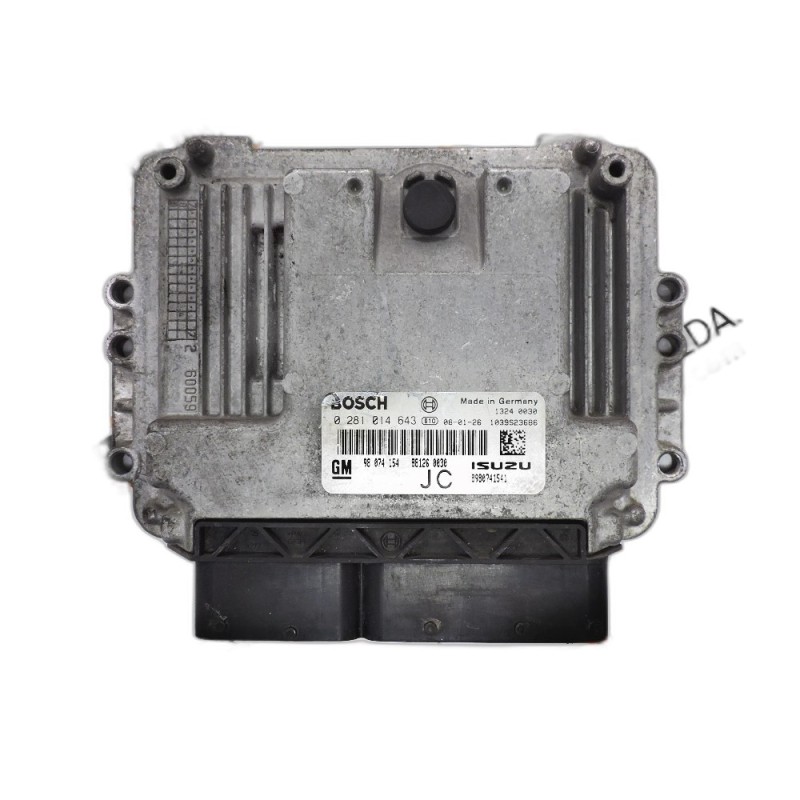 Engine Control Unit Opel Astra H 1860B422, 2758008906, 275800-8906, 275800 8906, 4N13