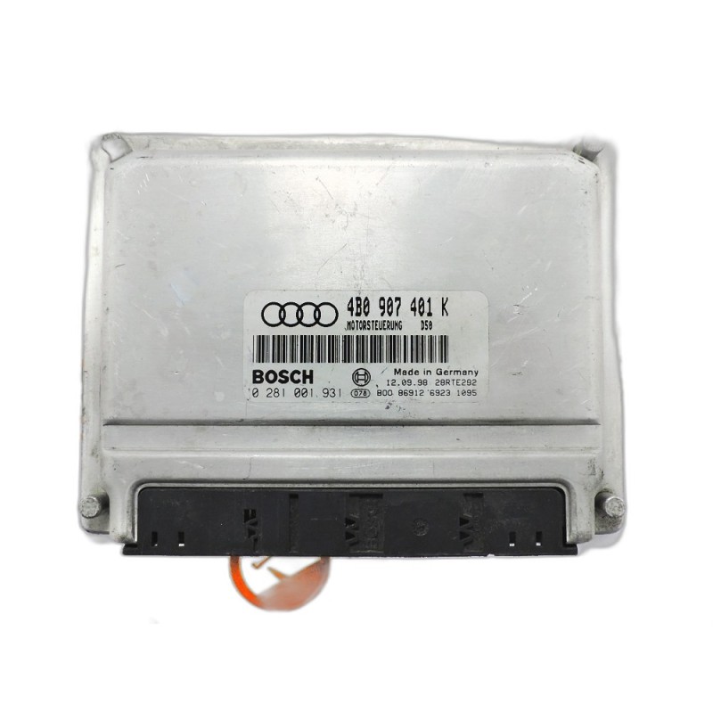 Engine Control Unit Audi A4 4B0907401K, 0281001931, 4B0 907 401 K, 0 281 001 931, 281 001 931, 281 001 931, 28RTE282
