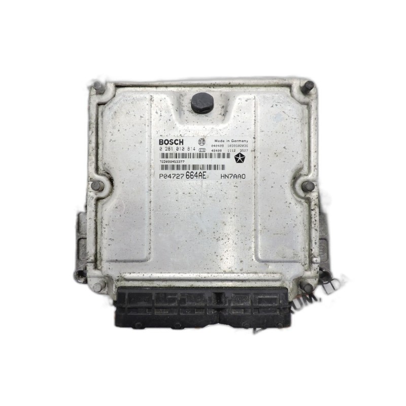 Engine Control Unit Chrysler Voyager P04727664AE, 0281010814, TED098453377, 0 281 010 814, 1039S02036