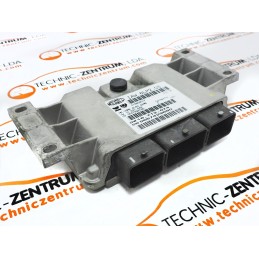 Engine Control Unit ECU Peugeot 206 9657429680, 16712074, 519BS9C1F, 96 574 296 80, 16.712.074, 16.631.044, IAW 6LP2.03