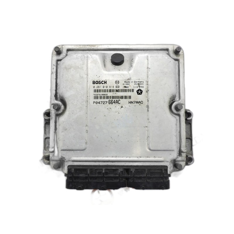 Engine Control Unit ECU Chrysler Voyager P04727664AC, 0281010814, TED275109632, 0 281 010 814, 28SA5431, HN7AA0