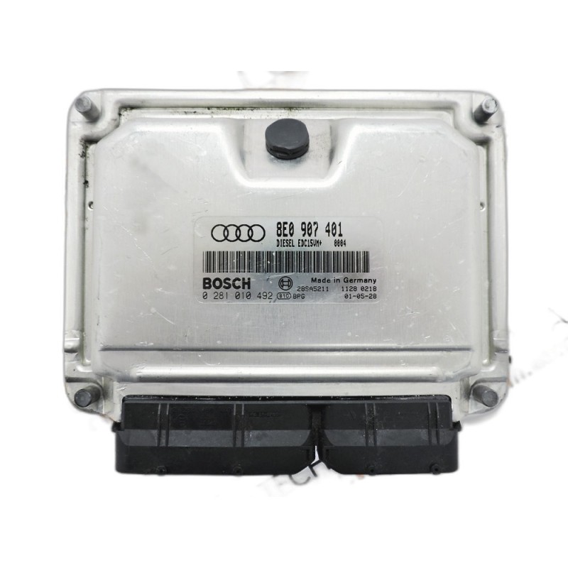 Engine Control Unit ECU Audi A6 8E0907401, 0281011492, 8E0 907 401, 0 281 011 492, 28SA5211, EDC15VM, 281011492
