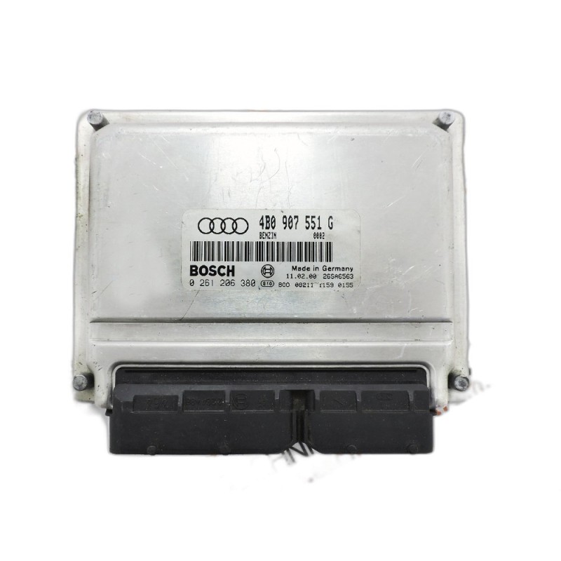 Engine Control Unit Audi A6 4B0907551G, 0261206380, 4B0 907 551 G, 0 261 206 380, 261206380, 261 206 380, 26SA6563