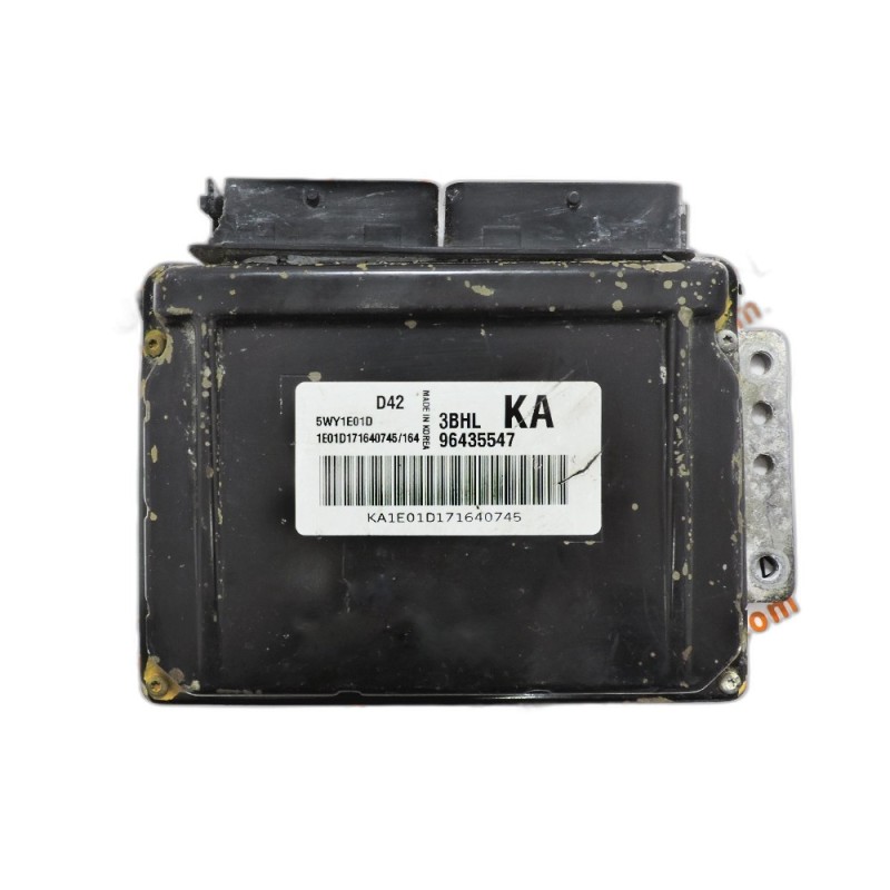 Engine Control Unit (ECU) Chevrolet Lacetti 96435547, 5WY1E01D, D42, 96 435 547, 5WY1 E01D 3BHL