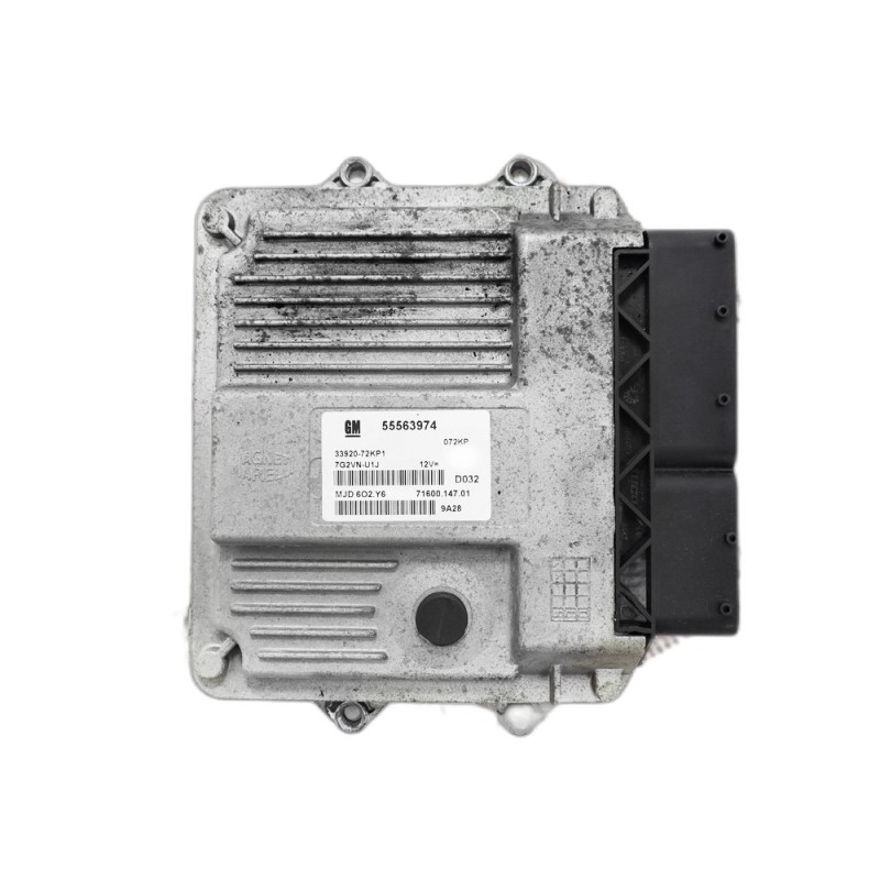 Engine Control Unit ECU Suzuki Swift 55563974, 7160014700, 71600.147.00, 3392072KP1, 33920-72KP1, MJD6O2Y6, MJD 6O2.Y6