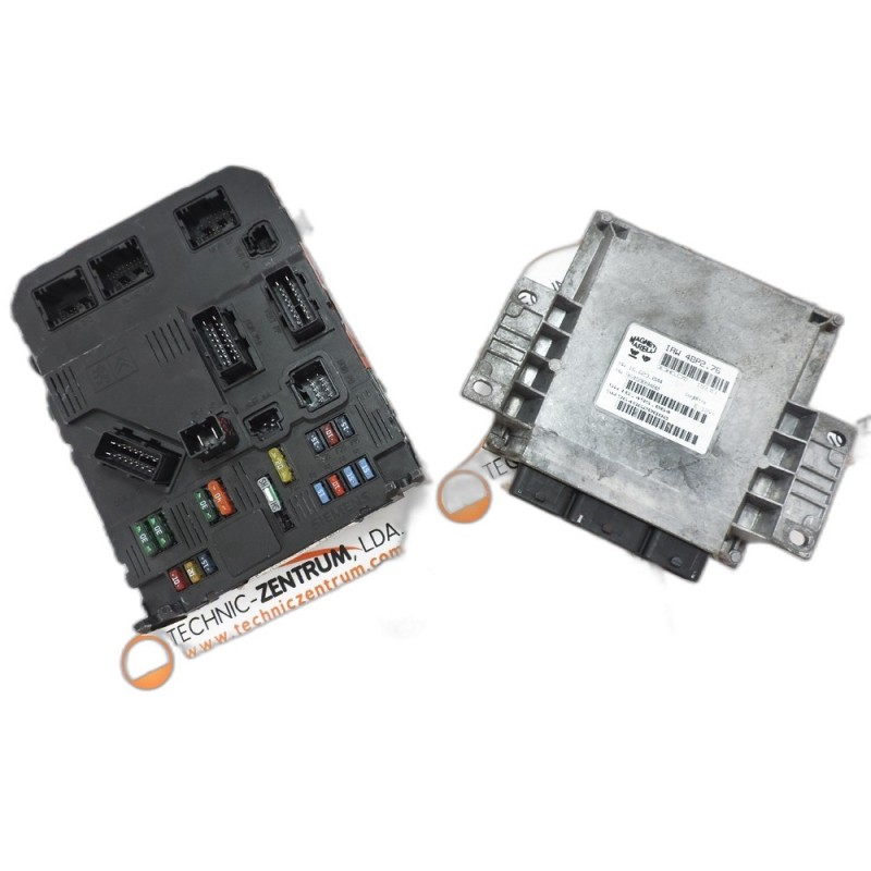 ECU+Key+Immobilizer Kit Peugeot 206 9648620880 9645989480 IAW48P276 16623004