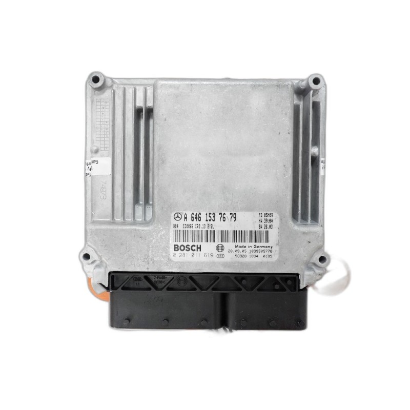 Engine Control Unit ECU Mercedes C-Class W 203 A6461537679, A 646 153 76 79, 0281011619, 0 281 011 619, 1039S05776