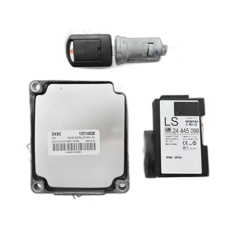 ECU+Key+Immobilizer Kit Opel Meriva A 12214830, 12214810