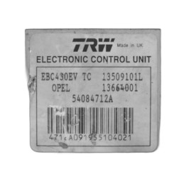 ABS Module Opel Vectra C 09191496, 13664001, 13509101L, 13664001, 54084712A, EBC430EV, TC
