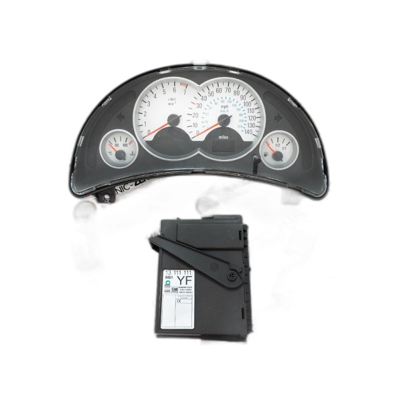 ECU+Key+Immo Kit Opel Corsa C 55352622, 13173358WM, 13111111, 13144390