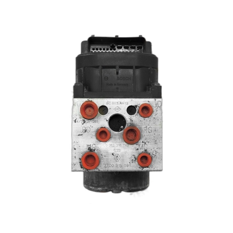 ABS Module Renault Kangoo 7700315091, 7700 315 091, 0265216740, 0 265 216 740, 0273004460, 0 273 004 460