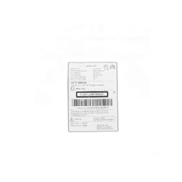 Autorradio Peugeot 508 - 980772908002, PU3917B, 039374500