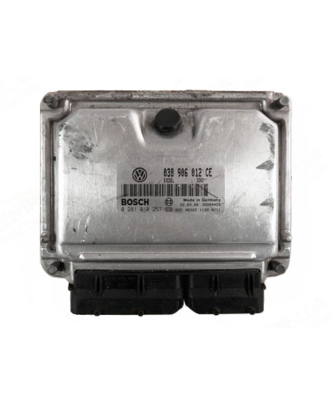 Boitier ECU Seat Leon 1.9 TDI- 038906012FK, 0281010683, 28SA5082