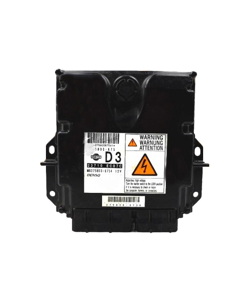 Calculateur De Moteur ECU Nissan Navara D40 - 23710EC07C, MB2758006754