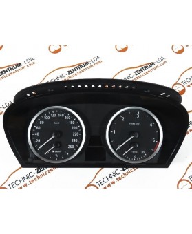 Cuadro de instrumentos BMW Serie 5- 6934312, 62116958608, 62.1169-5860.8