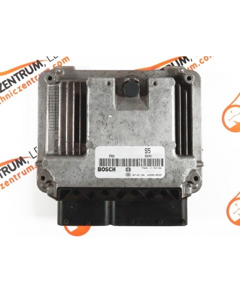 Calculateur Moteur ECU Opel Zafira- 55198922, 0281012549, 1039S12972