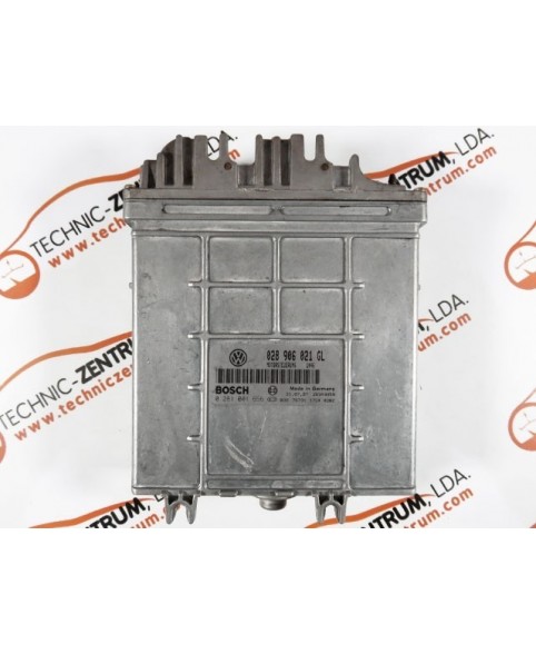 Centralina de Motor ECU VW Passat 1.9 TDI - 028906021GL, 0281001656, 28SA335974286