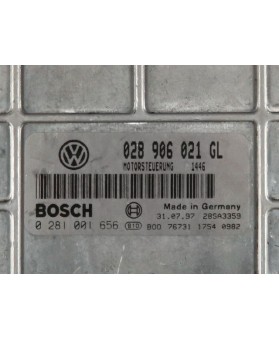 Centralina de Motor ECU VW Passat 1.9 TDI - 028906021GL, 0281001656, 28SA335974286