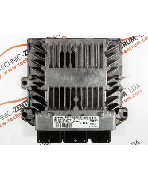 Engine Control Unit Ford C-Max 2.0 TDCI 3M5112A650AA, 3M51-12A650-AA, 5WS40211AT, 5WS4 0211AT
