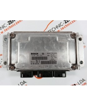 Calculateur Moteur ECU Citroen C3- 215865398A, SW9665424480, HW9651696680