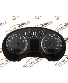 Digital Speedometer Audi A3 8P0920930C, 110080223009