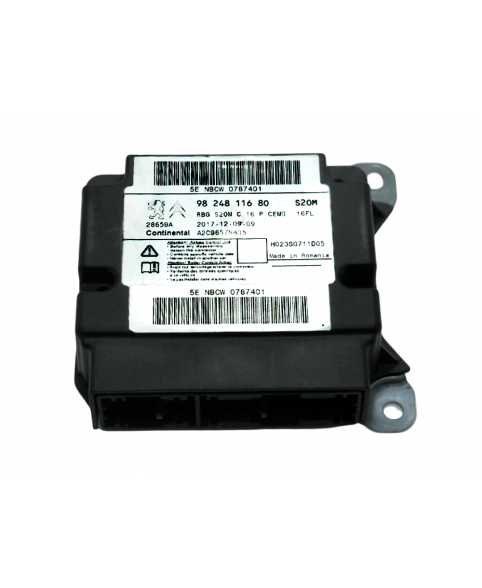 Centralita Airbag Peugeot 5008 9824811680, A2C96579805, 28659A