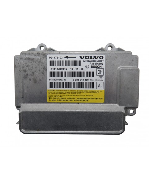 Centralita Airbag Volvo V40 - P31476103 , 0285013339 , T11511280540