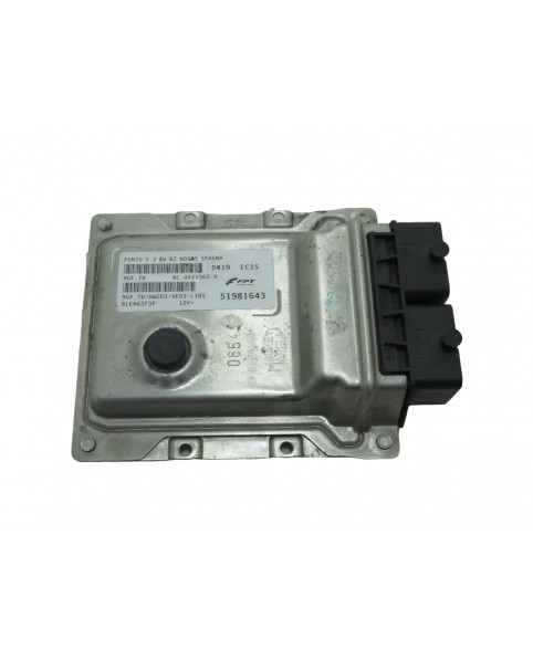 Centralita Motor Fiat Punto Evo- BC0121360A , 51981643