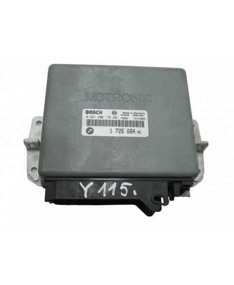 Calculateur Moteur BMW 5 (E34) - 1726684001 , 0261200178 , 26SA1201