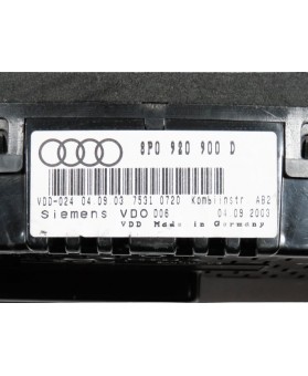 Digital Speedometer Audi A3 - 8P0920900D
