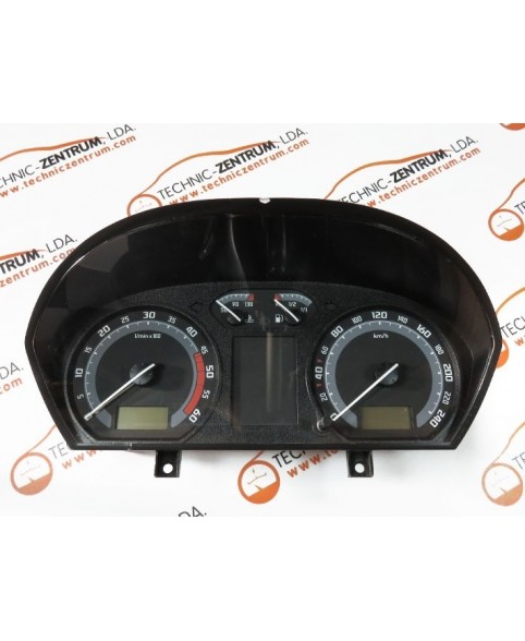 Digital Speedometer Skoda Fabia 1.4 TDI - 6Y0920882E